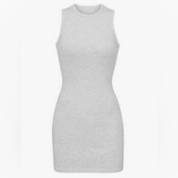 Skims Cotton Rib Tank Dress - Picture 1 of 4